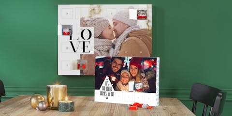 Personalized Advent Calendar with kinder� chocolates