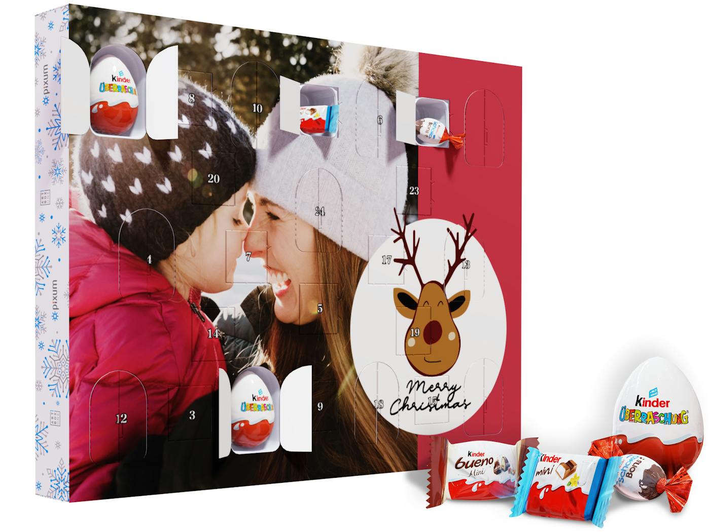 Pixum Personalised Advent Calendar with kinder� chocolates