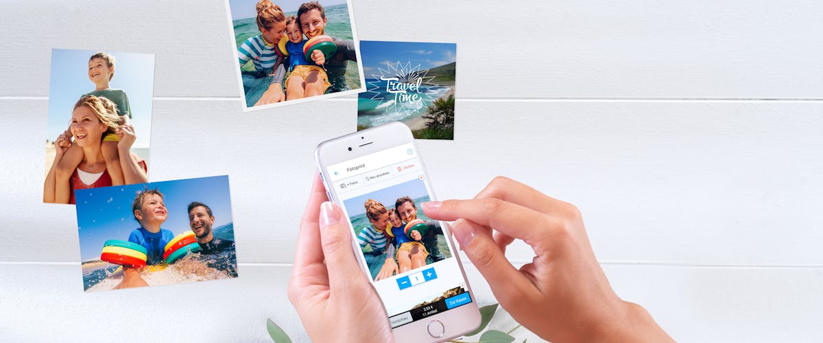 Imprime tus primeras 50 fotos gratis en la app Pixum