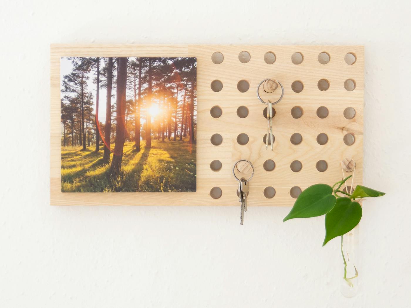 Idee 2: DIY-Schl�sselboard als Einweihungsgeschenk
