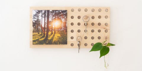 Idee 2: DIY-Schl�sselboard als Einweihungsgeschenk