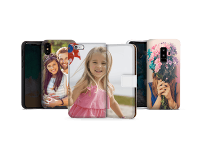 Create a smartphone case collage with numerous family photos - directly online at Pixum!