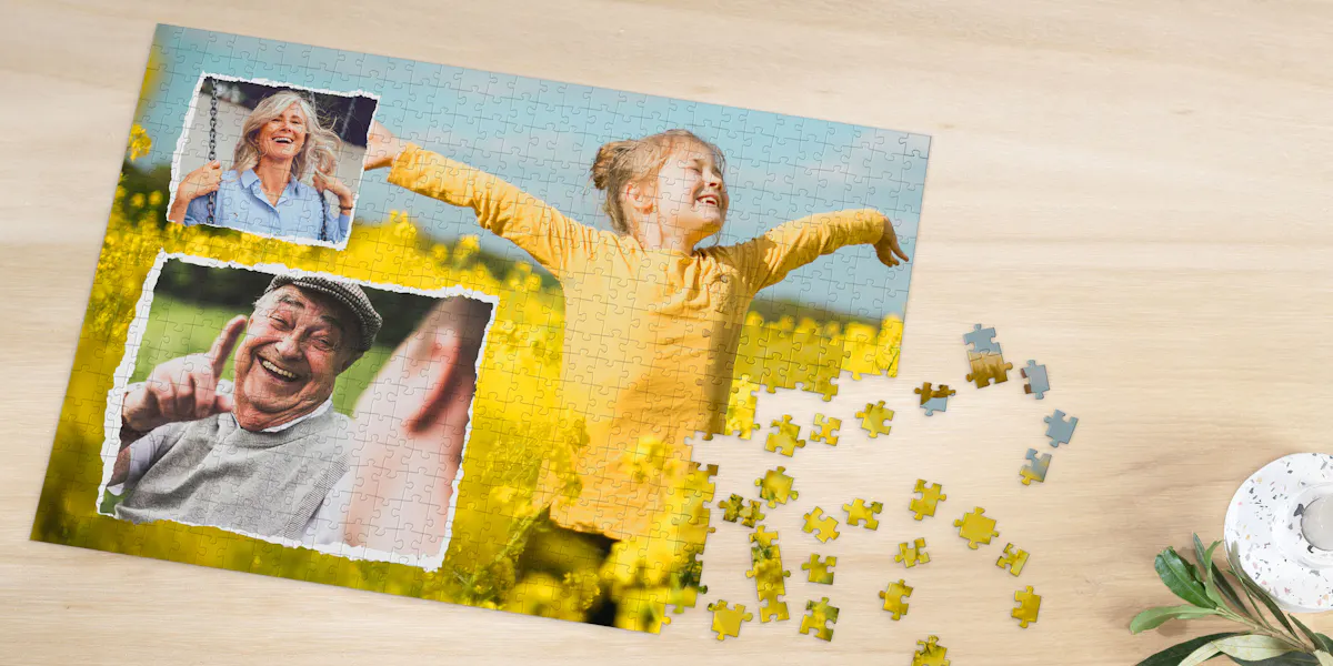 Puzzle personalizzato foto rettangolare | Accessori e giochi incisi Puzzle personalizzato foto rettangolare | Accessori e giochi incisi