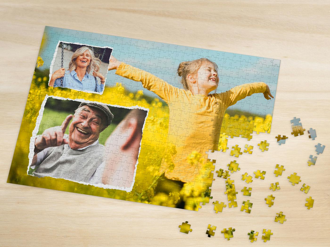 Hacer puzzles collage personalizados