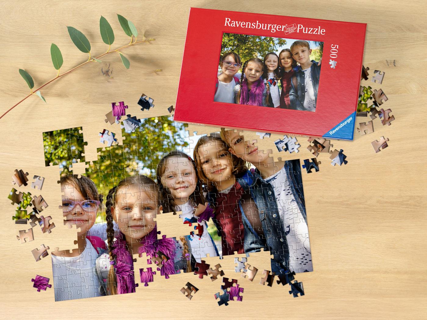 Puzzle personalizzato con foto di gruppo