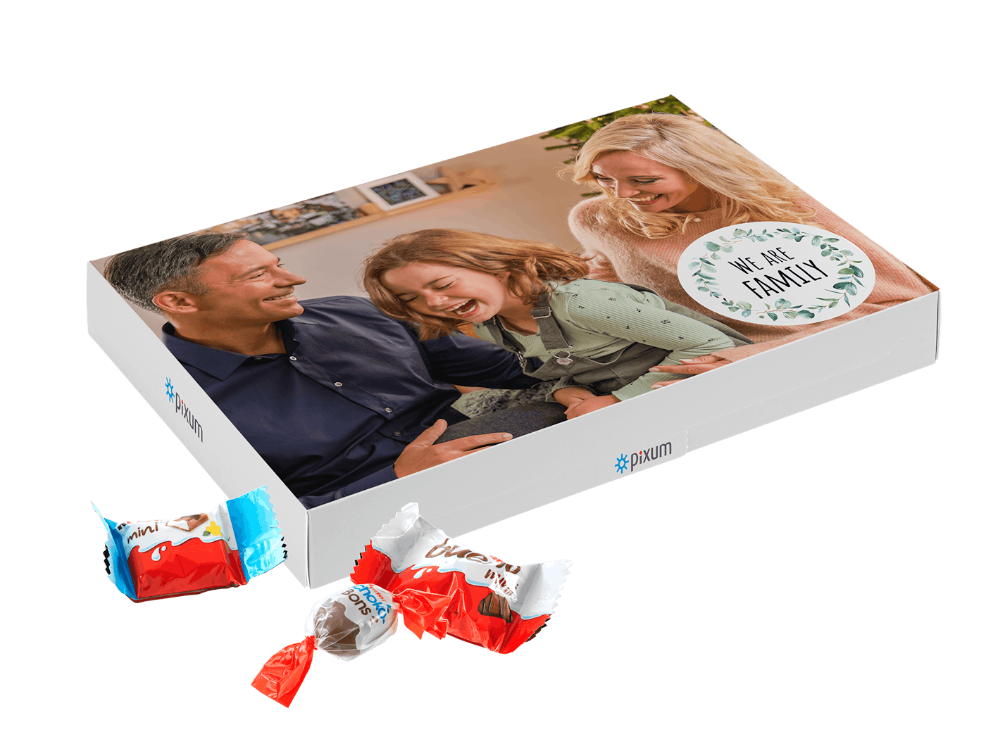 Cajas personalizadas con chocolates kinder�