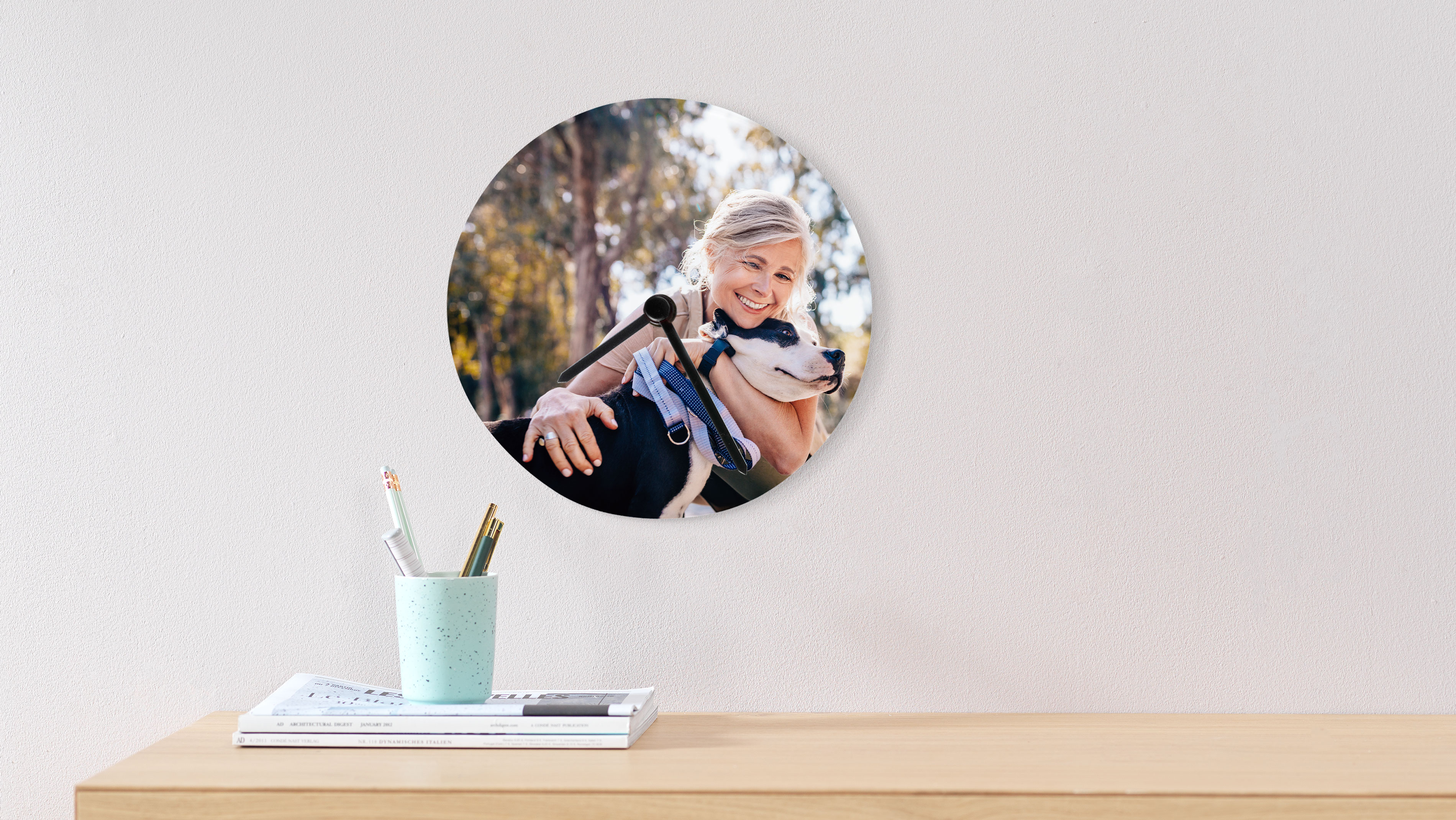 Relojes de pared personalizados con online fotos