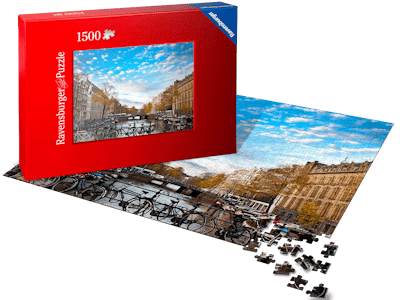 �berlege dir bei der Motivwahl f�r deine Fotopuzzle-Collage, wie kleinteilig es werden soll.