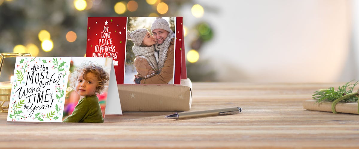 Cartoline di Natale con foto: 10% in meno per te