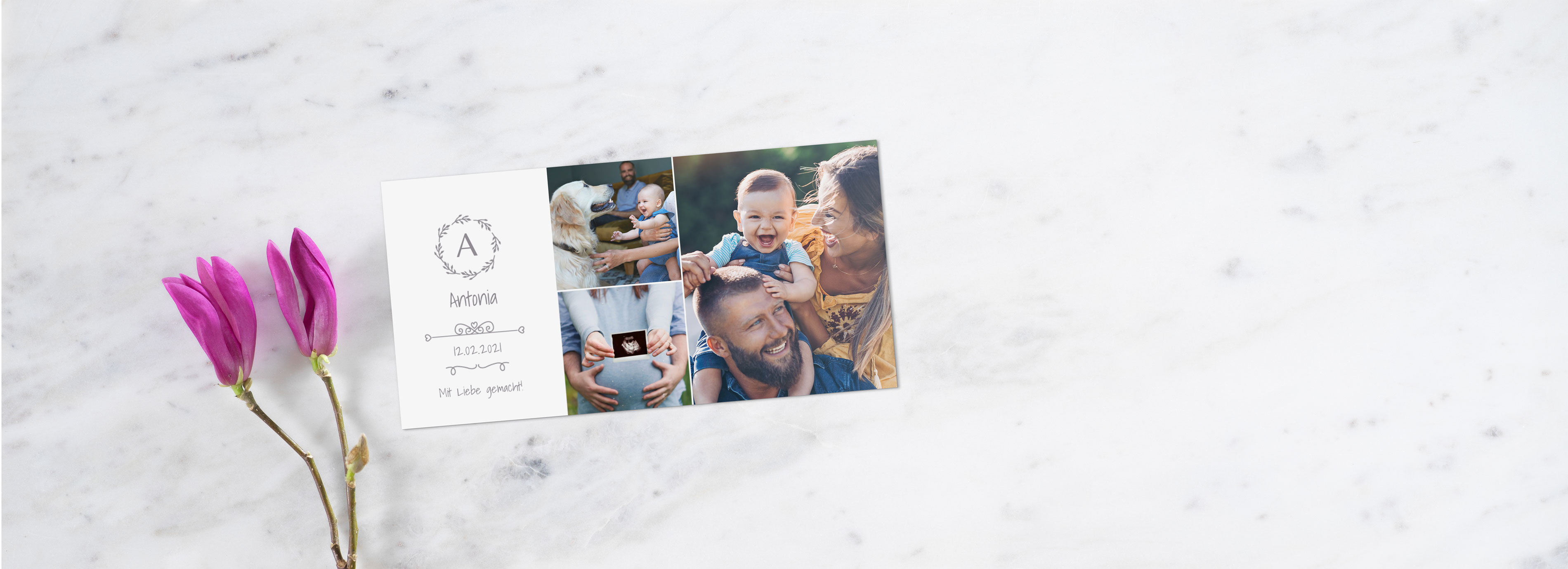 Fotokarten mit eigenen Fotos gestalten Pixum