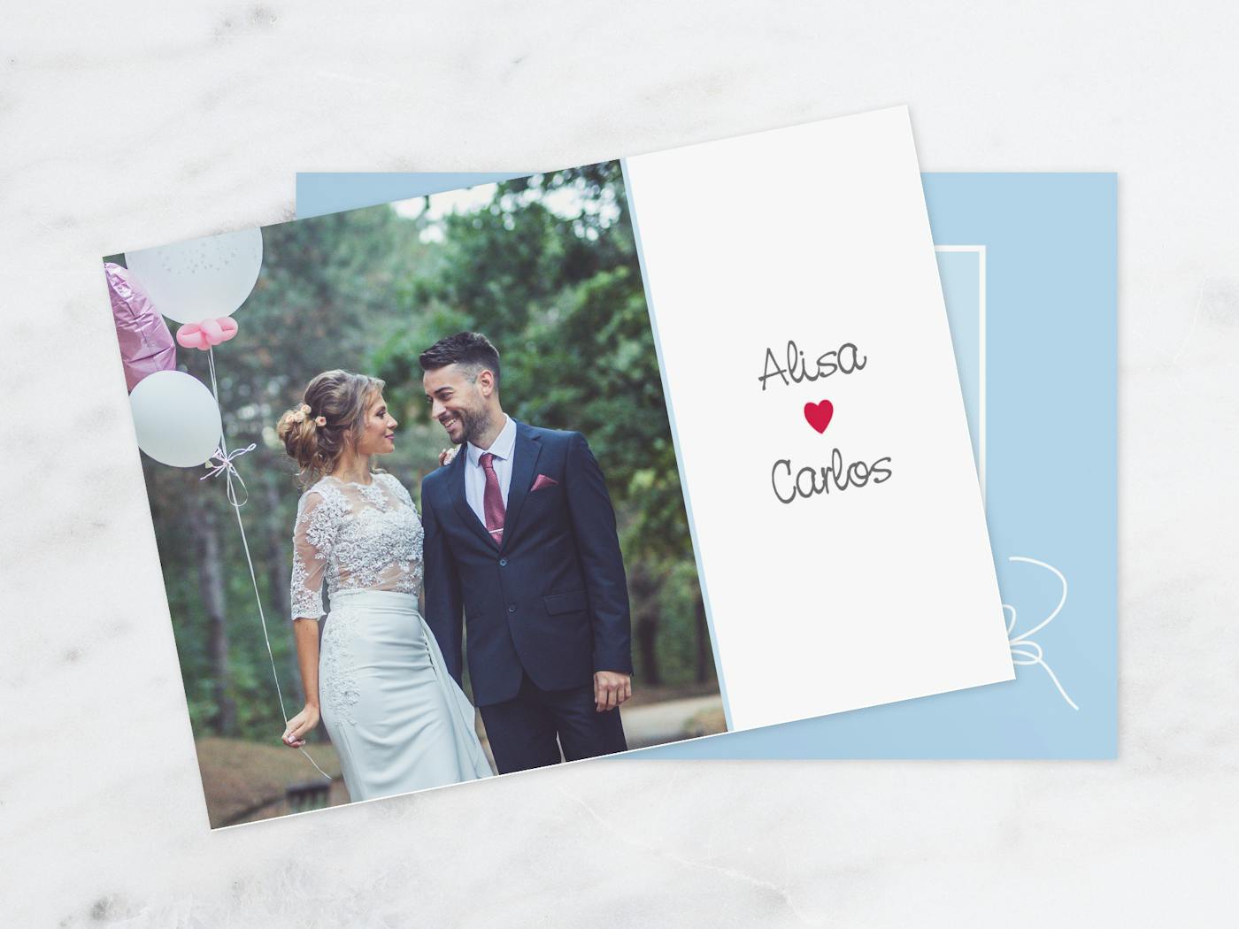 Ontwerp je eigen trouwkaarten: Kaarten-assortiment