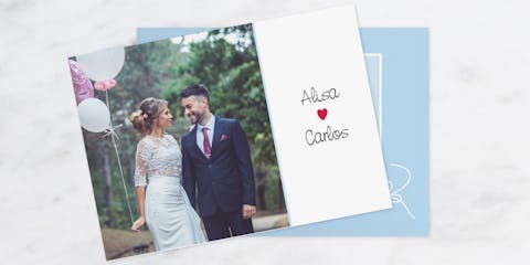 Hochzeitskarten selbst gestalten: Karten-Auswahl