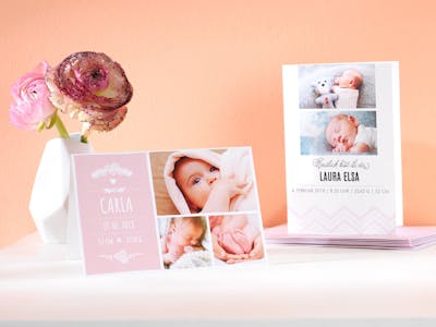 Babykarte Zur Geburt Gestalten Pixum