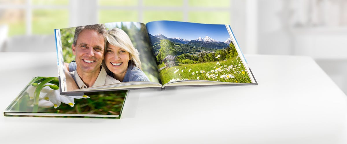 Edit photo book pages