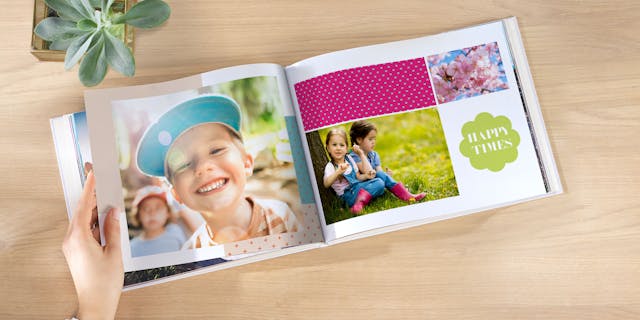 Des idées pour créer votre livre photo bébé