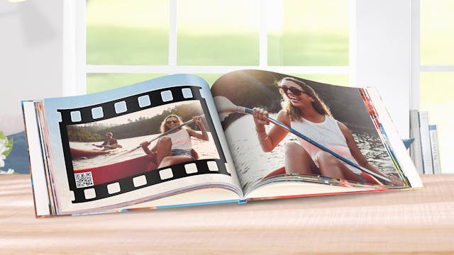 Intégrer une vidéo à votre livre photo