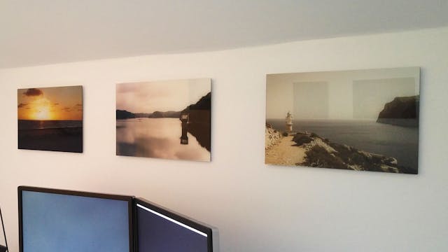 Sommer Sonne Und Strand Als Galerie Print Pixum Kundenbeispiele