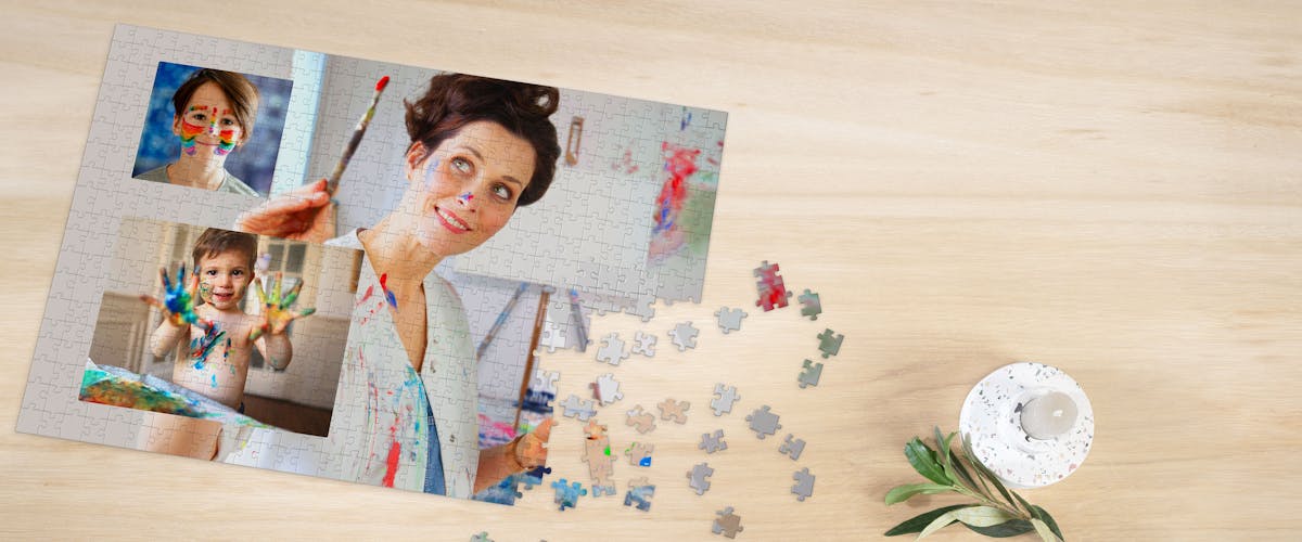 Puzzles collage personalizados