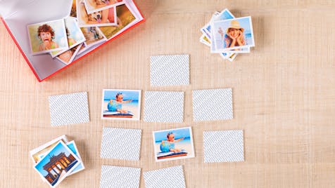 Photo Memory Game (25 pairs)