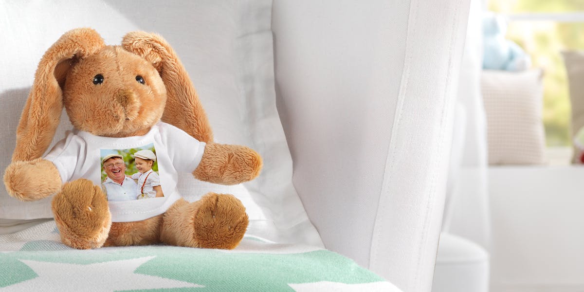 Kuscheltier Mit Foto Bedrucken Pixum