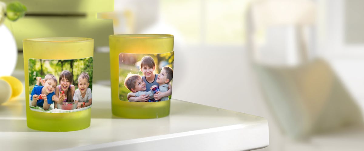 Pixum Foto Sticker Fur Teelichter