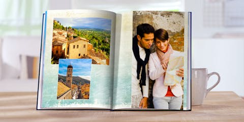 Find the ideal background for your personal photo book!