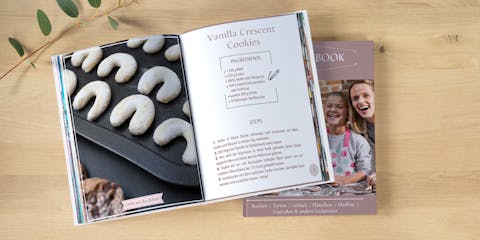 Free Template for Baking Recipes Book