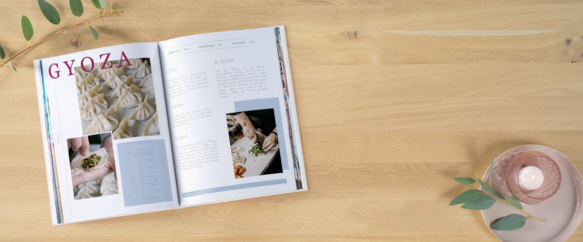 Fotobuch als Kochbuch gestalten