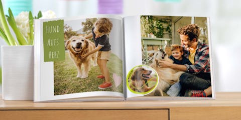 Kundenbeispiele f�r das Familien-Fotobuch gestalten