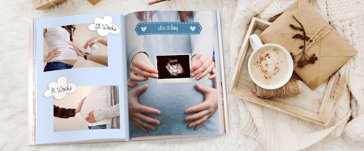 Fotobuch zur Schwangerschaft