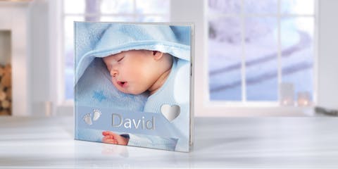 Baby Photo Album on Desktop