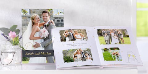 Fotobuch Vorlagen: Hochzeit & Liebe