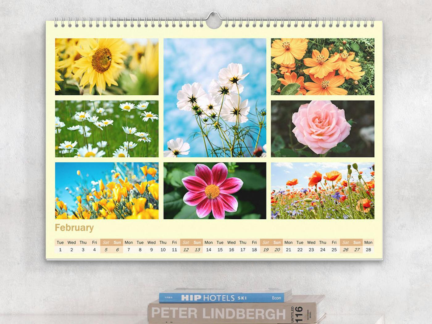 Een prachtig jaaroverzicht van je tuin in een kalender