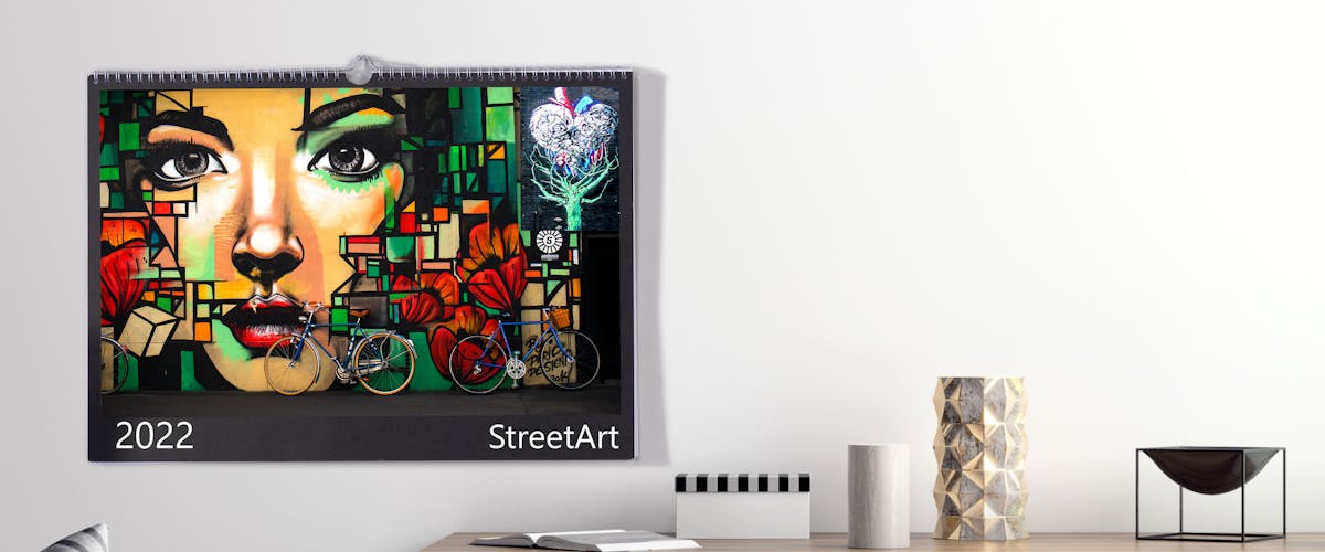 Streetart-Wandkalender