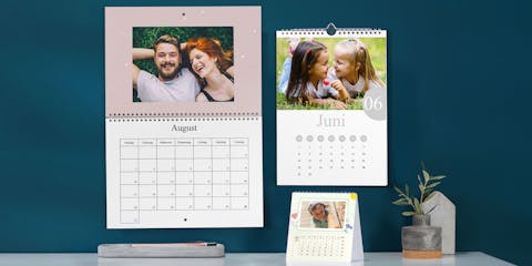 Kalender med designskabeloner