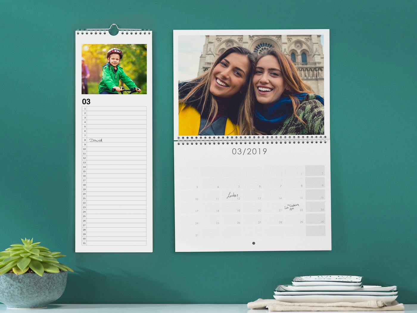 Calendari per appuntamenti anche con design