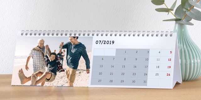 Eeuwigdurend minimum Klein Kalender maken met je eigen foto's bij Pixum