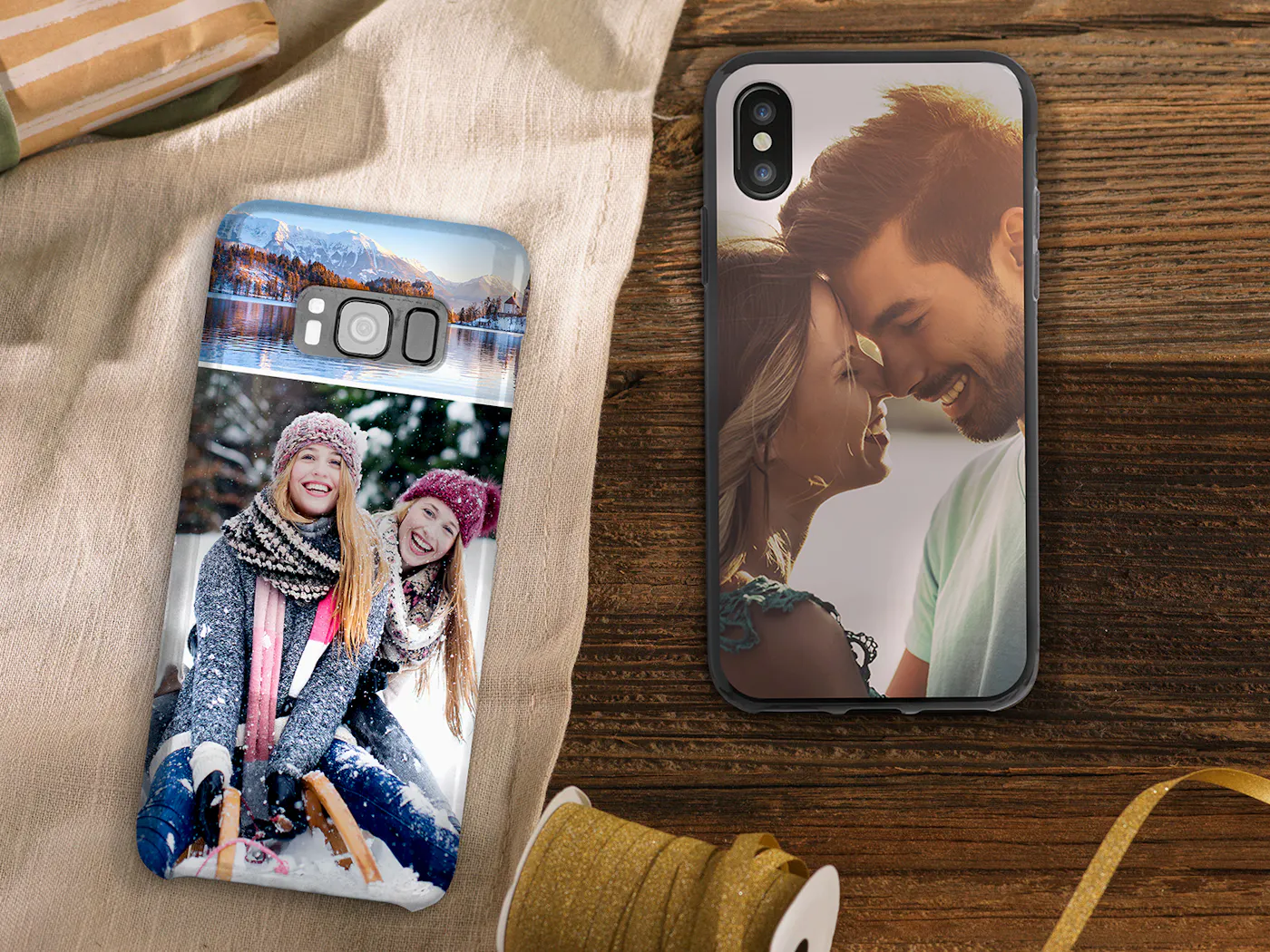 Fotos en fundas premium