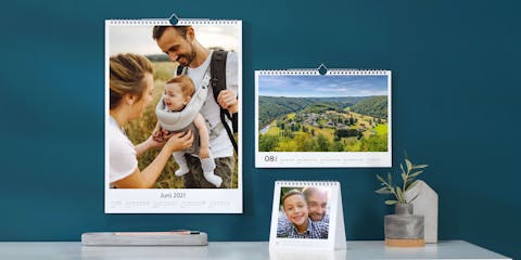 Calendarios agenda con fotos con tus plantillas favoritas