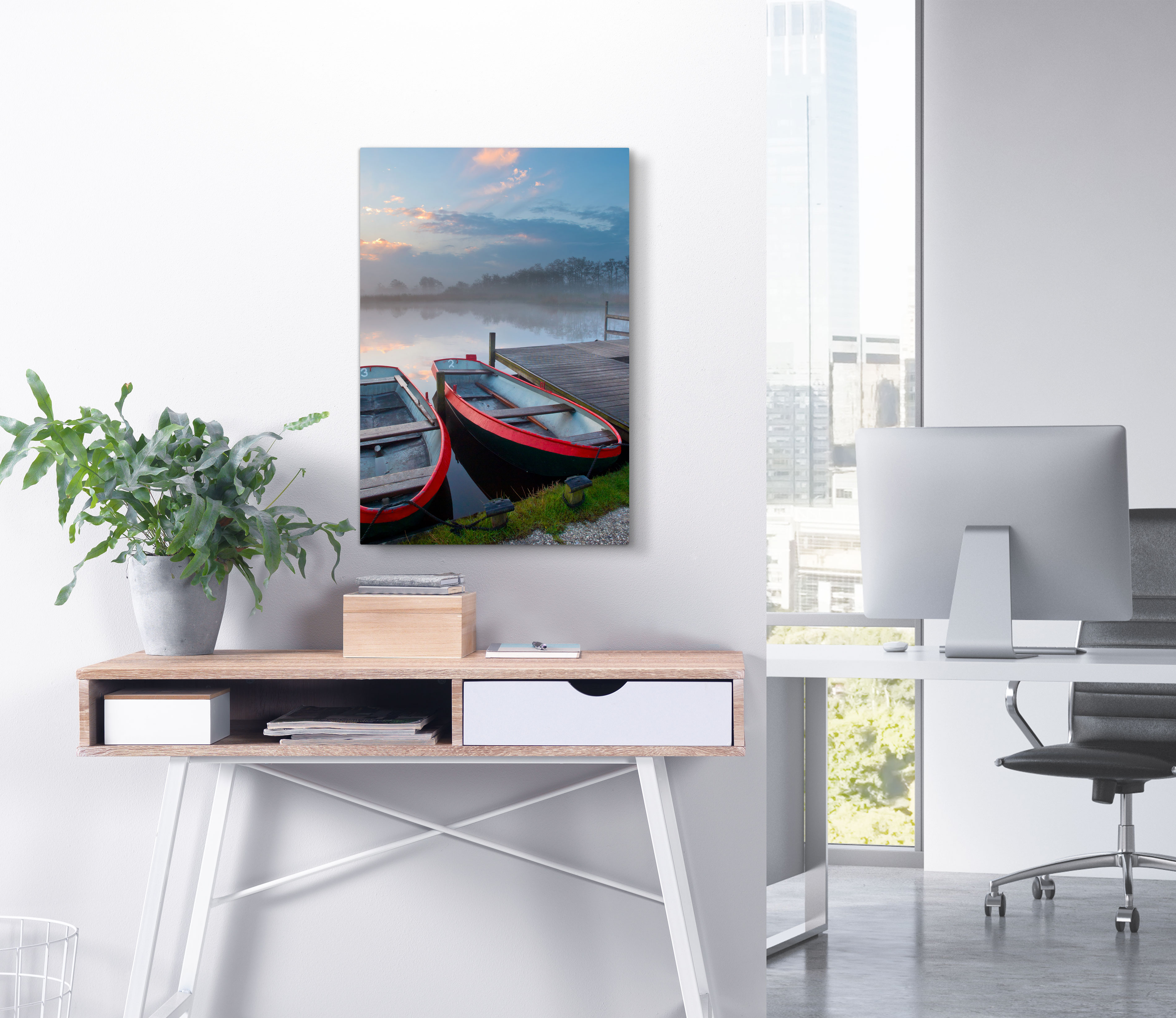 Portafoto In Alluminio Satinato - Elegante E Moderno