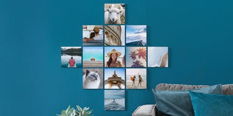 Crea tus fotos magn�ticas para pared en apenas unos minutos: