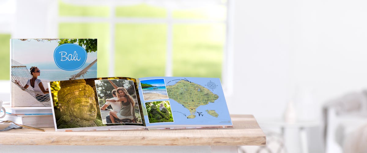 Design your travel photo book