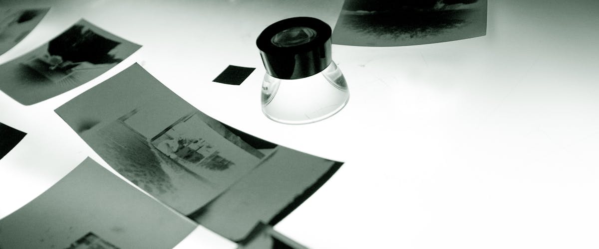 Stampa foto in bianco e nero