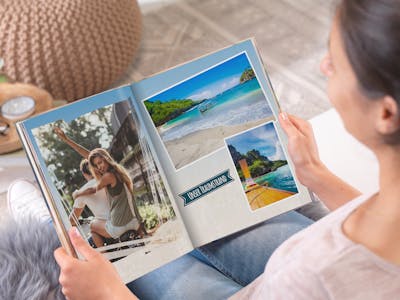 Schritt f�r Schritt gestalten Sie Ihr Pixum Fotobuch in der Software oder direkt online