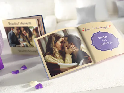 Whether it's Mother's Day or Christmas: A personally designed voucher booklet is a great gift for your loved ones.