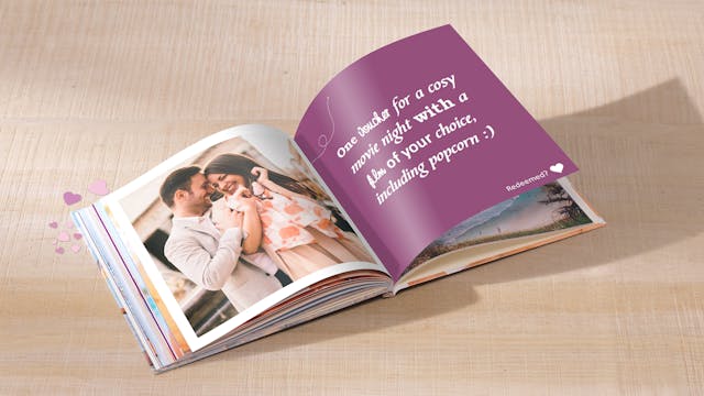 Pixum Photo Book as a voucher booklet Pixum