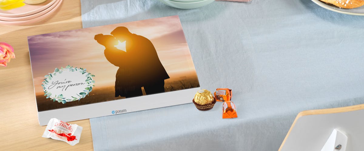 Scatola di cioccolatini personalizzata