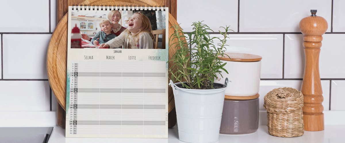 Make your own family planner