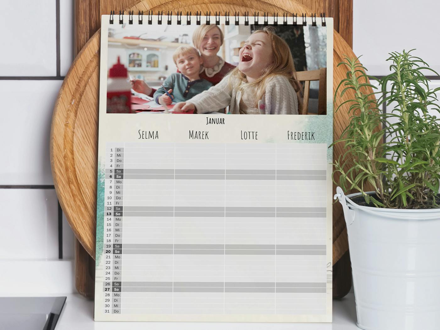 Kalender mit Schulferien & Co. - ein echtes Unikat