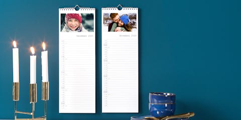 Fotokalender mit Feiertagen und Schulferien